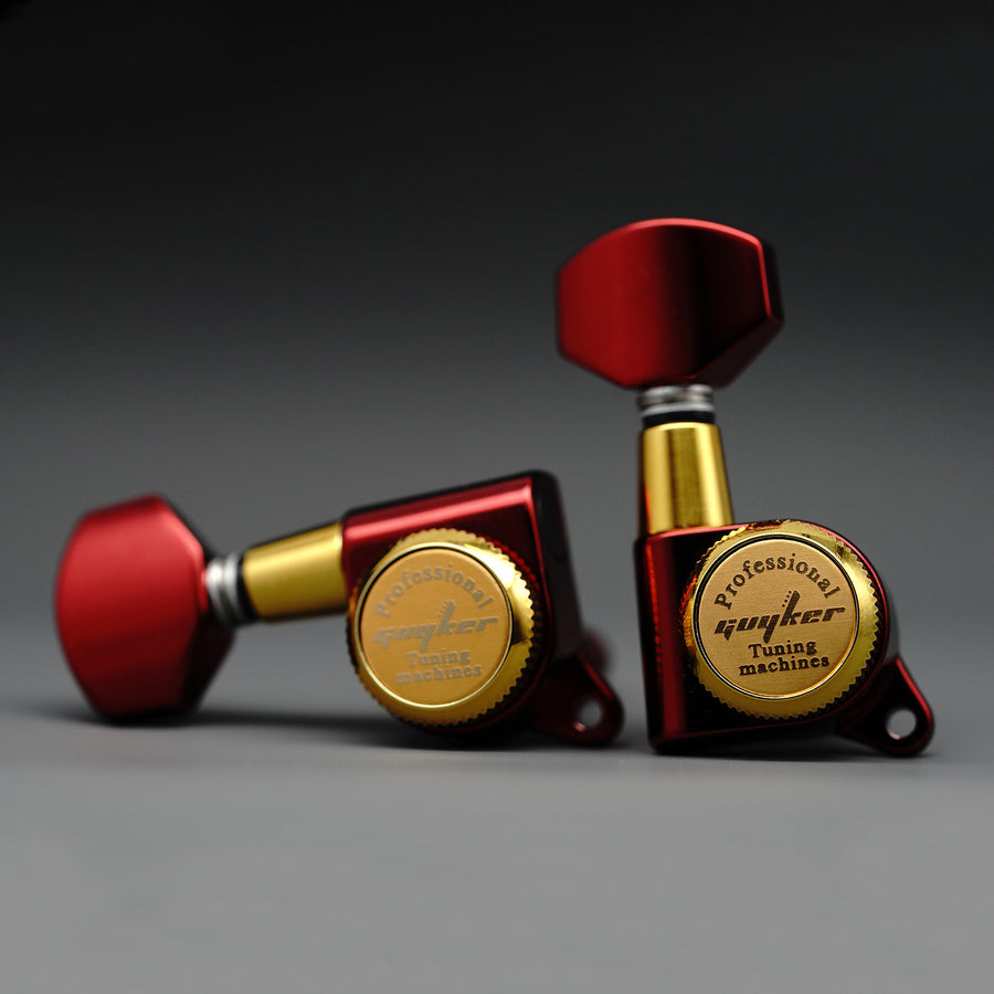 Ready to Ship(US)|Guyker GK-D-07SP Locking Tuners Dopamine Color, 1:18 Gear Ratio