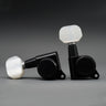 Black + Pearl Button