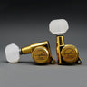 Gold + Pearl Button