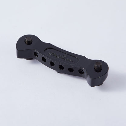 Guyker Guitar Tailpiece Skeleton Wings Stop Bar with Studs GS009