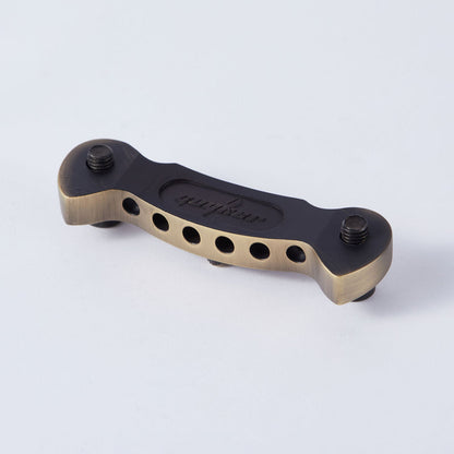 Guyker Guitar Tailpiece Skeleton Wings Stop Bar with Studs GS009