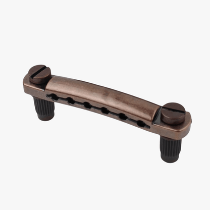 Guyker Guitar Tailpiece Stop Bar Zinc Alloy with Mounting Studs GS001