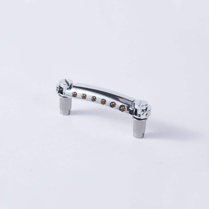 Guyker Guitar Tailpiece Stop Bar Zinc Alloy with Mounting Studs GS001
