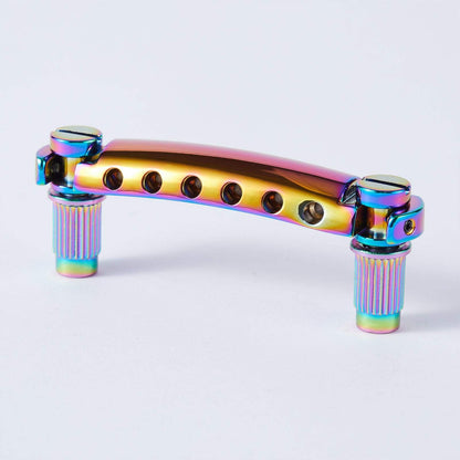 Guyker Guitar Tailpiece Stop Bar Zinc Alloy with Mounting Studs GS001