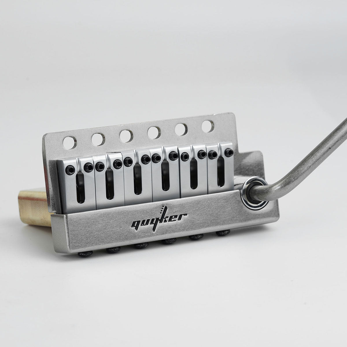 Guyker GG1009A 6-Point Tremolo Bridge with Brass Saddles & Brass Block