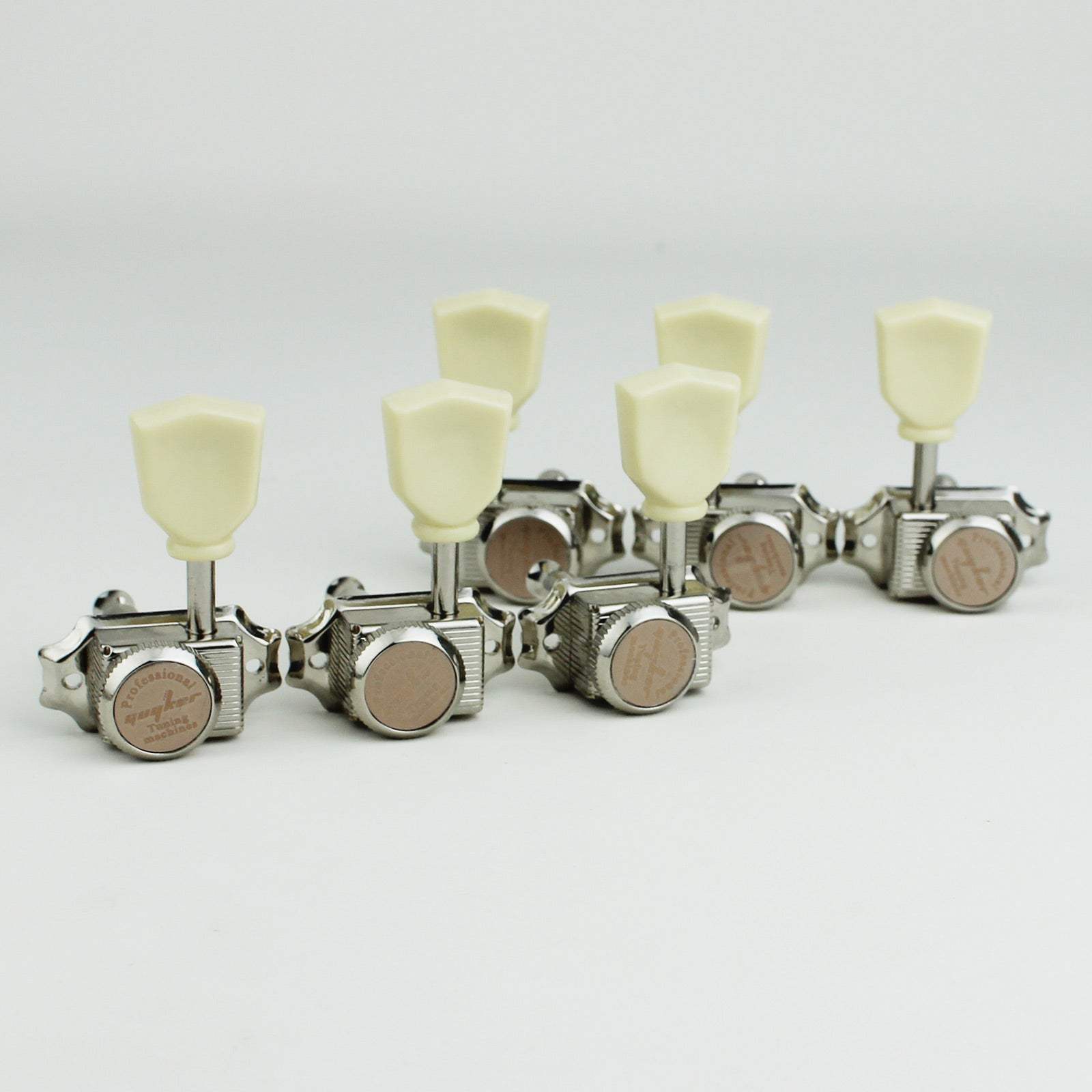 Lot De 3 Mécaniques De Guitare Verrouillables Vintage - Ratio 1:15, Chromé, Pour Guitare électrique Ou Acoustique