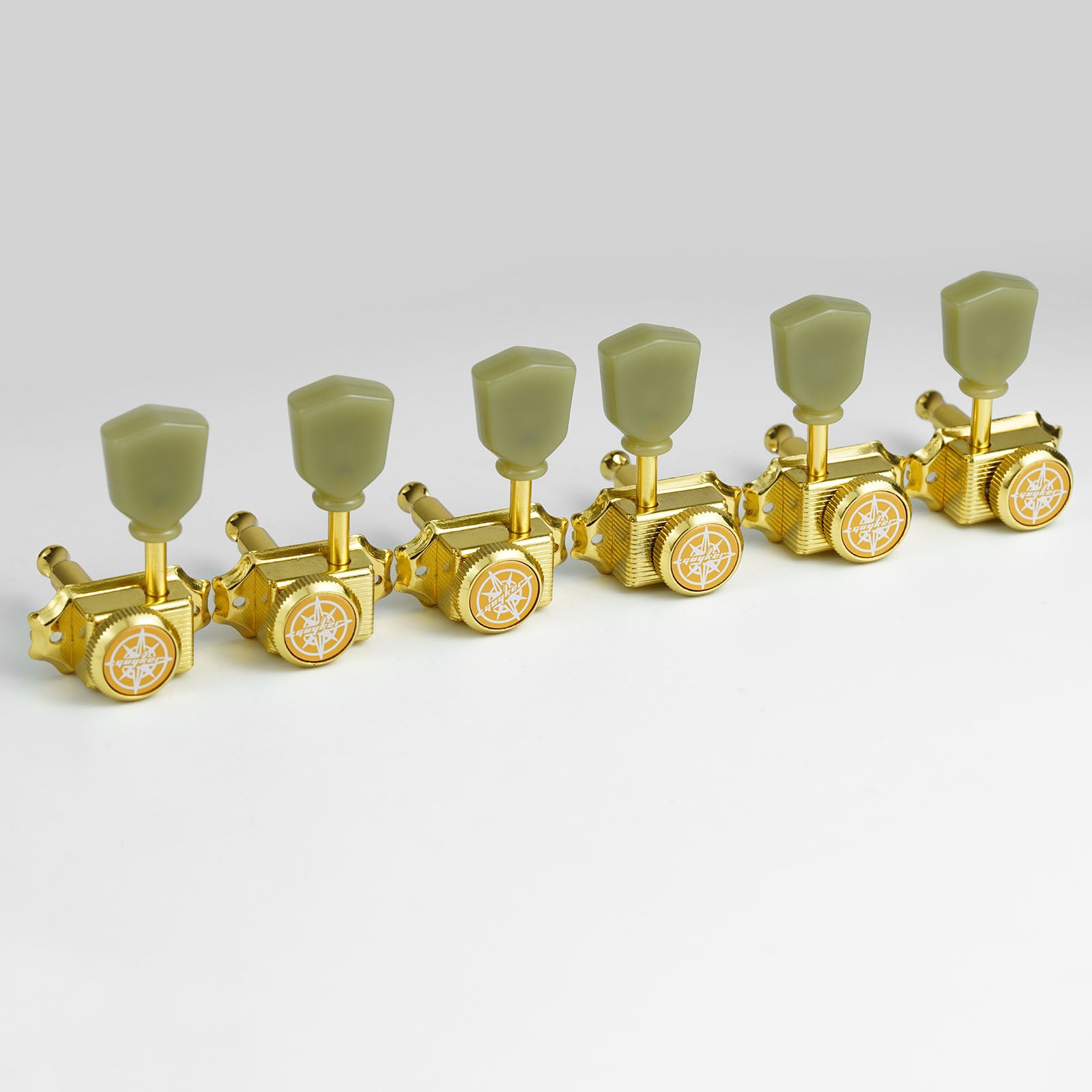 Vintage Deluxe Locking Tuners 3R+3L 1:15 Gear Set Guyker