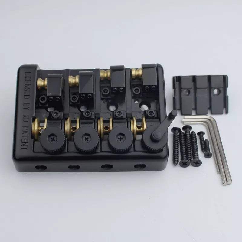 Tune-O-Matic Guitar Bridge Rolling Saddles & Stop Bar