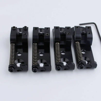 Guyker Individual Bass Bridge Saddle Stainless Steel Through-Body WTD