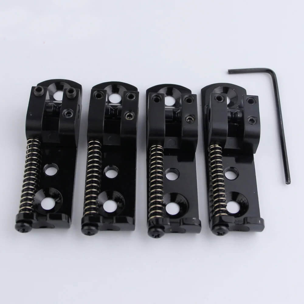Guyker Individual Bass Bridge Saddle Stainless Steel Through-Body WTD