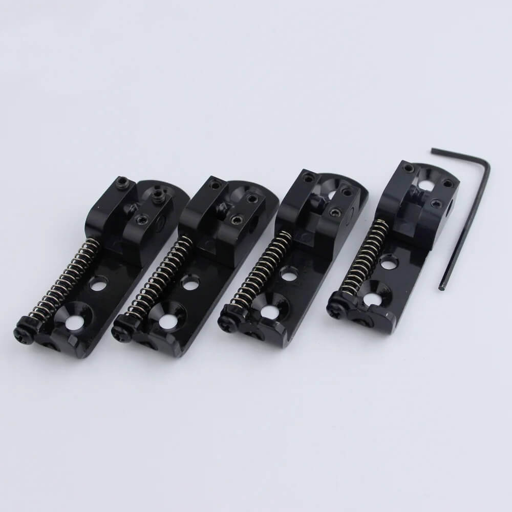 Guyker Individual Bass Bridge Saddle Stainless Steel Through-Body WTD