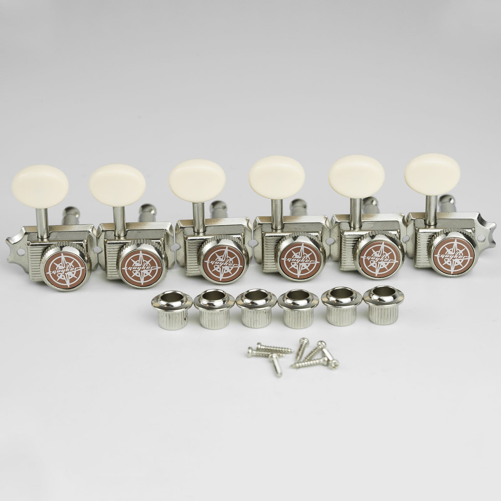 Guyker Ivory Locking Tuners GK 55NSP IV For ST TL Electric Guitar