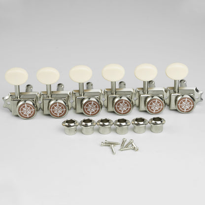 Guyker Ivory Locking Tuners GK 55NSP IV For ST TL Electric Guitar