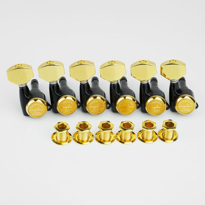 Guyker Locking Electric Guitar Machine Heads BK GD GK 501D7SP-2