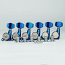 Blue + Chrome / 6L (For Left Hand Guitar)