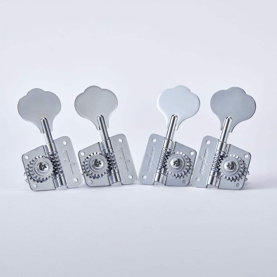 Guyker GK-530 Open Frame Tuning Pegs for Electric Bass with 1:20 Ratio