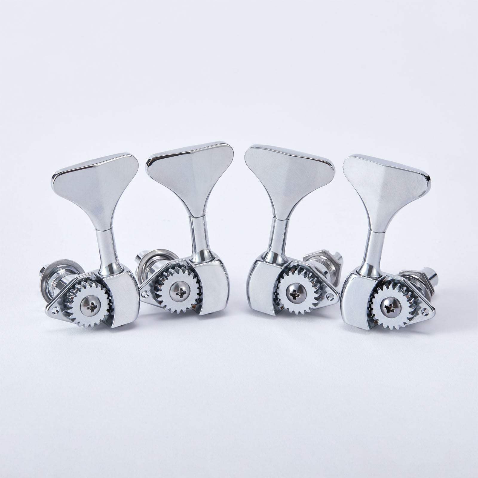 Guyker Open Gear Bass Guitar Tuners 1:20 Gear Ratio GK 3494-8