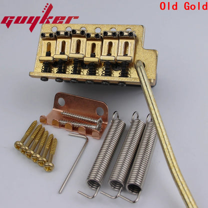 Guyker ST Guitar Tremolo Bridge Vintage Bent Steel Saddles GG1004