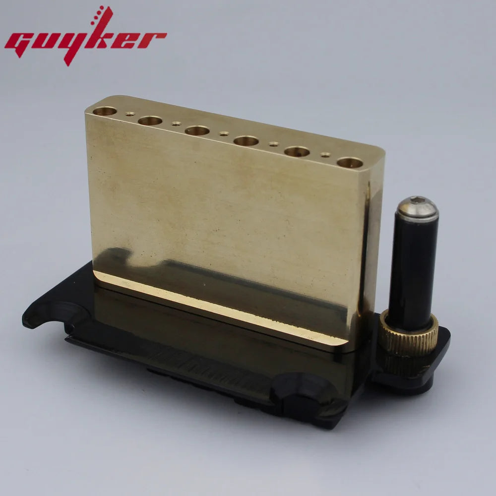 Guyker ST Tremolo Bridge 2-Point 10.8mm Spacing with Brass Block GG510 