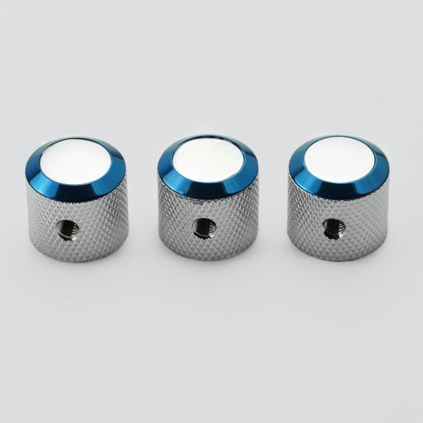 Guyker Solid Brass Guitar Bass Knobs – CNC Machined Dia.6/6.3mm CKB003