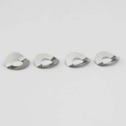 Guyker Stainless Steel Noise-Reduction Washer for Metal Control Knobs Potentiometer Accessory