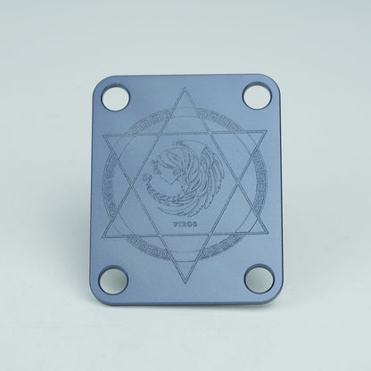 Guyker Zodiac Pattern Aluminum Alloy Neck Plate R1003