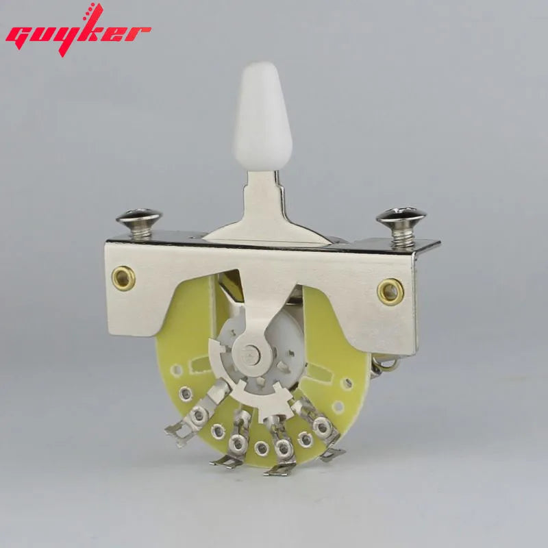 Interruptor de palanca de roble de 5 posiciones para guitarra eléctrica
