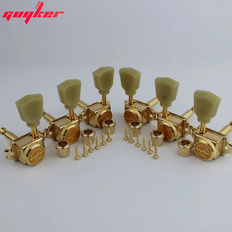 GK-44SP 3R3L Locking String Vintage Deluxe Tuning Pegs