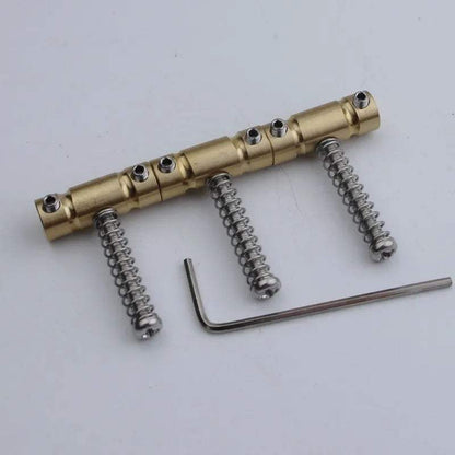 3 pcs In-Tune Guitar Bridge Saddles Brass Material Well 10.8 mm String Spacing  For TL Guitar