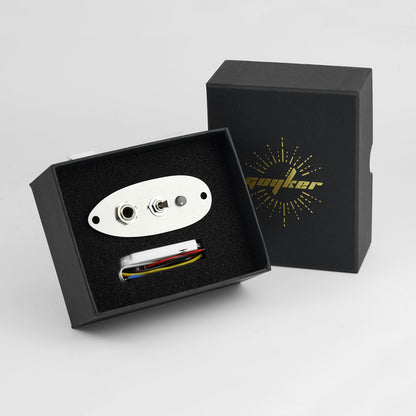 Guyker HQ-AS02 Active Guitar Preamp Kit Clean Boost Module for ST Style Electric Guitar