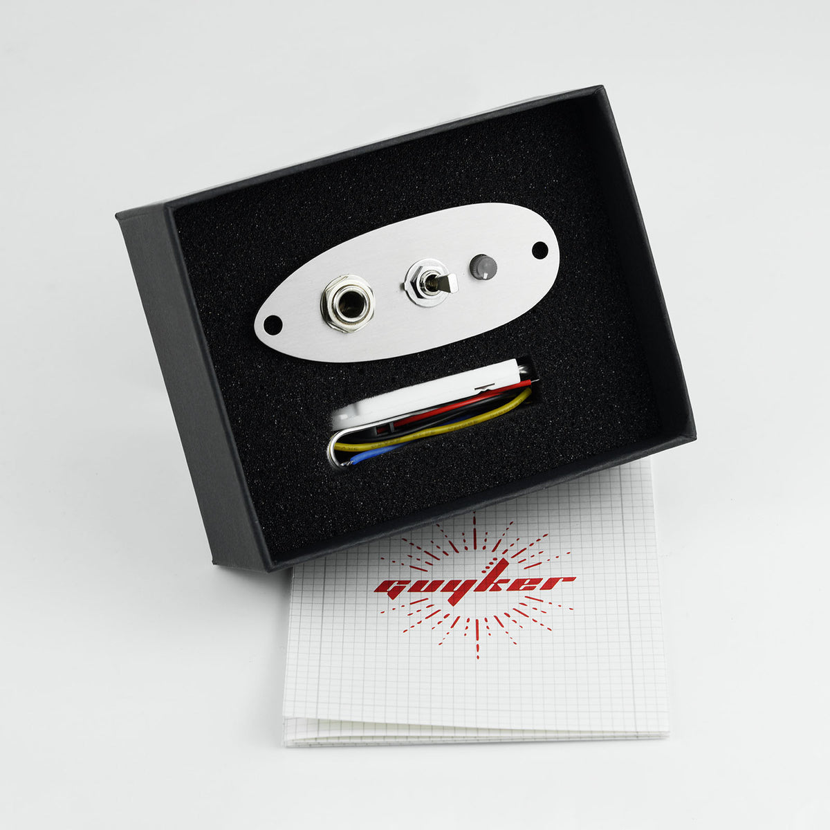 Guyker HQ-AS02 Active Guitar Preamp Kit Clean Boost Module for ST Style Electric Guitar