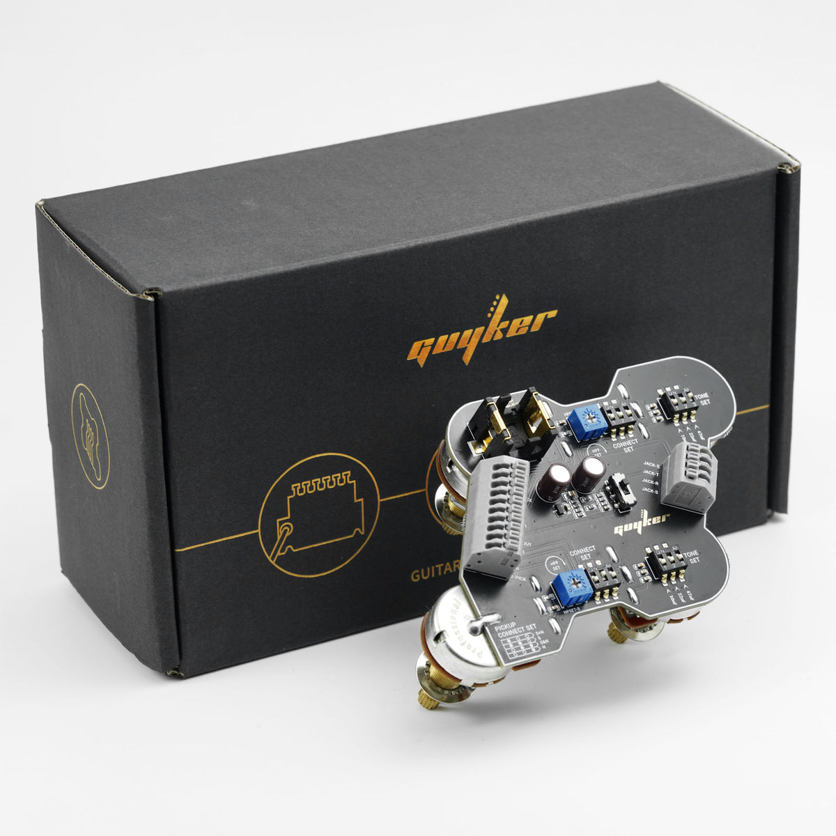 Guyker HQ-LP01M Solderless PCB Wiring Harness for LP-Style Electric Guitar