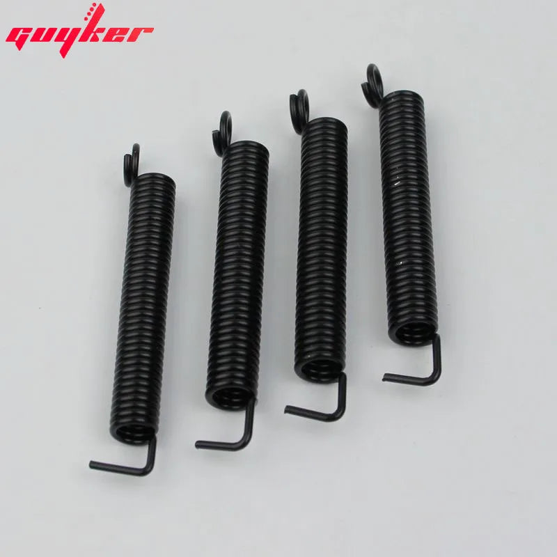 Guyker Guitar Tremolo Bridge Springs(Set of 4) Replacement for Strat ST FR Style Precision Instruments Black