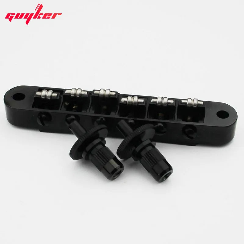 Listo para enviar (EE. UU.) | Puente de guitarra Guyker GM015 Tune-O-Matic con silla rodante para LP SG