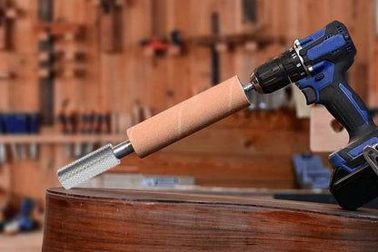 Handheld Manual Sanding Tool Aluminum Alloy Shaft Rod Sander for Shaping Finishing | Guyker