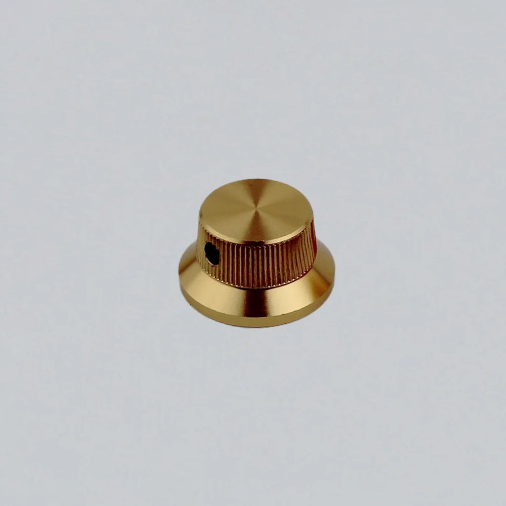 Hat Type Aluminum Alloy Control Knob Dia. 6mm for Guitar & Bass | Guyker