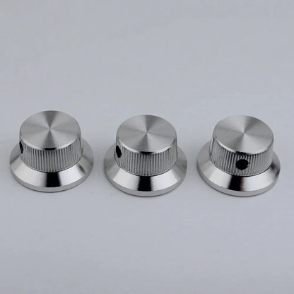 Hat Type Aluminum Alloy Control Knob Dia. 6mm for Guitar & Bass | Guyker