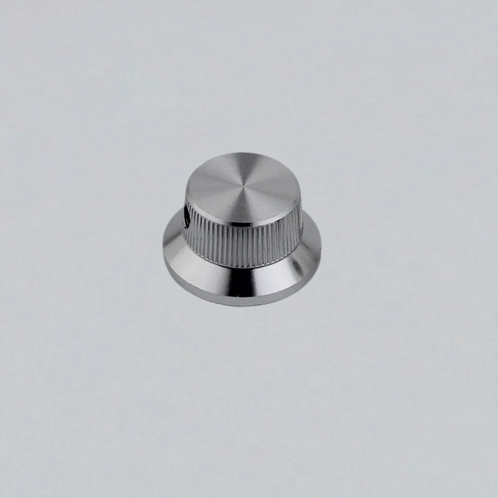 Hat Type Aluminum Alloy Control Knob Dia. 6mm for Guitar & Bass | Guyker