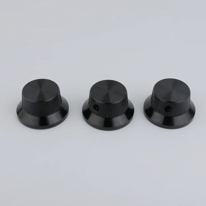 Hat Type Aluminum Alloy Control Knob Dia. 6mm for Guitar & Bass | Guyker