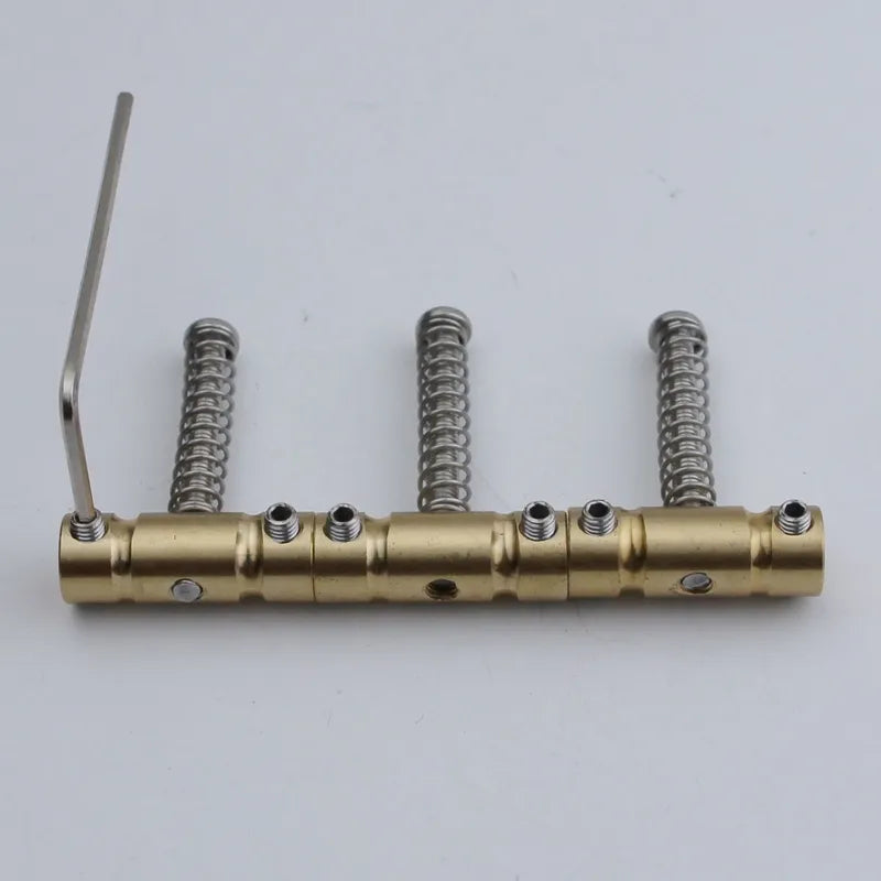3 pcs In-Tune Goto Compensated Guitar Bridge Saddles Brass Material Well 10.8 mm String Spacing  For Tele TL Guitar