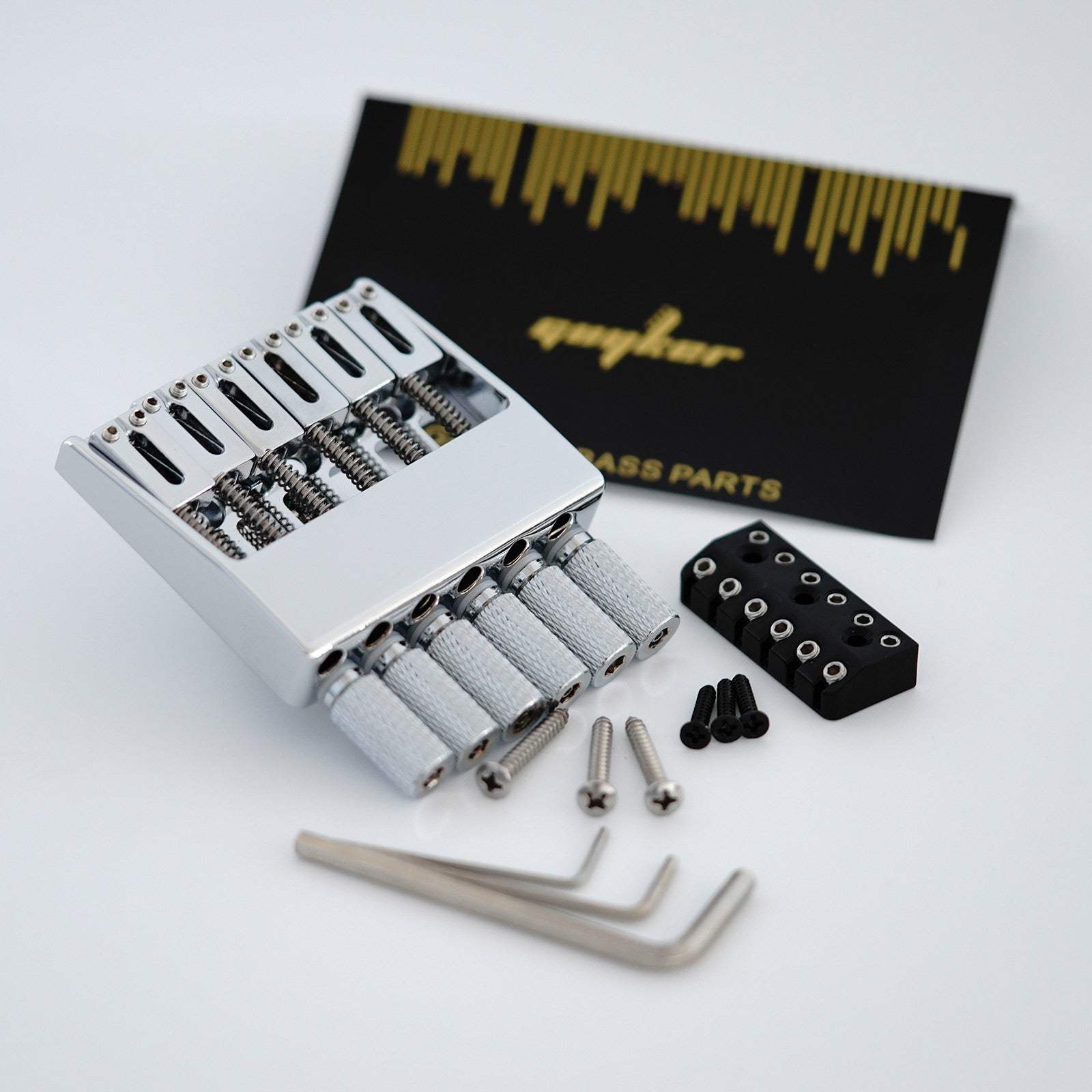 Headless Guitar Bridge 6-String Tailpiece Lock | Guyker