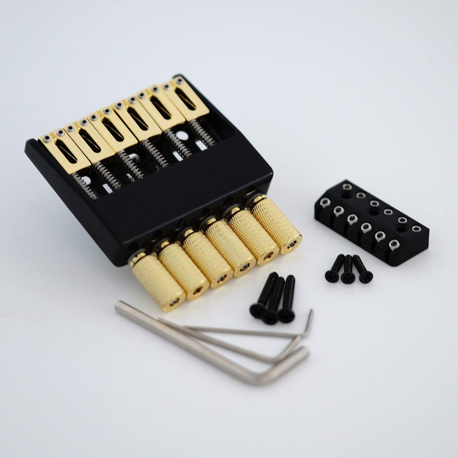 Headless Guitar Bridge 6-String Tailpiece Lock | Guyker