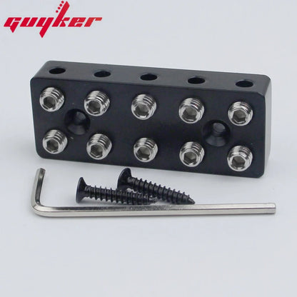 Headless Guitar String Lock Nut for 4/5 String Bass Guyker