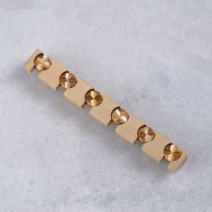 Height Curved Adjustable Bell Brass Guitar Nut for ST/TL Guyker 