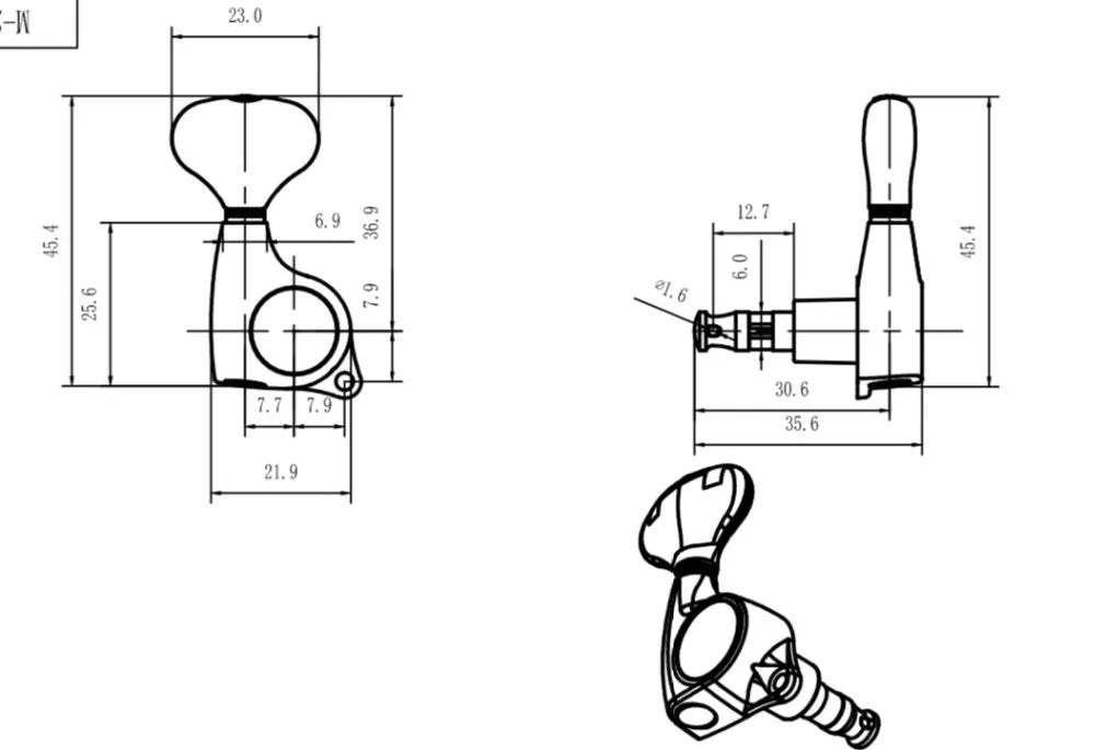 Guitar Machine Heads for ST TL SG Style Electric Guitars