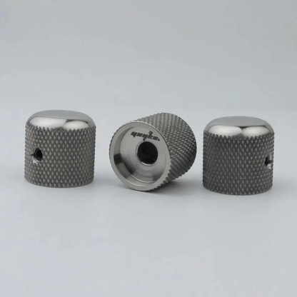 High‑Grade Titanium Alloy Control Knobs Dia. 6mm for Electric Guitar & Bass | Guyker