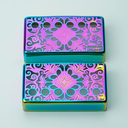 Hollow Kaleidoscope Humbucker Pickup Covers Set | Guyker