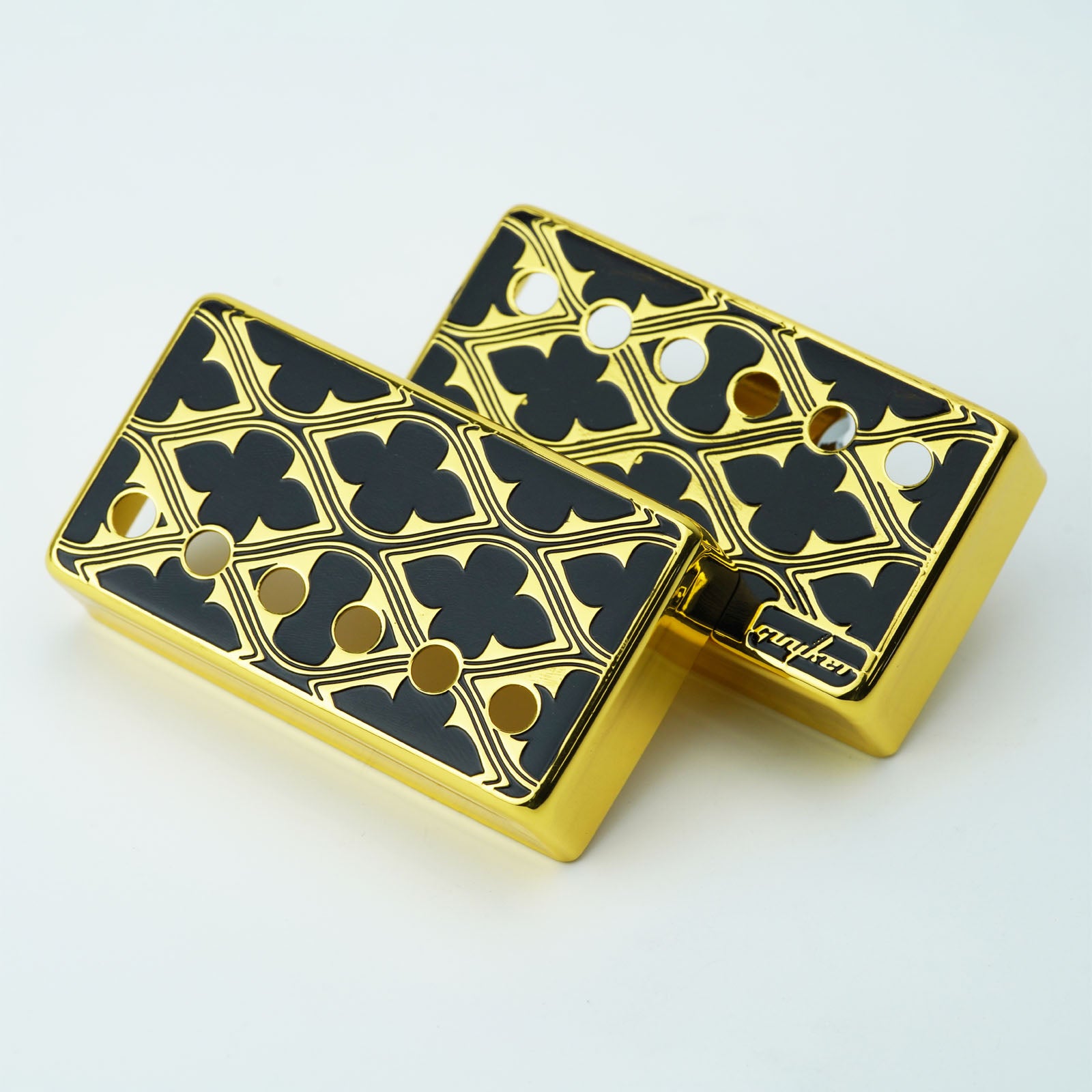 Humbucker Pickup Covers Cupronickel Cool Design 50/52MM | Guyker