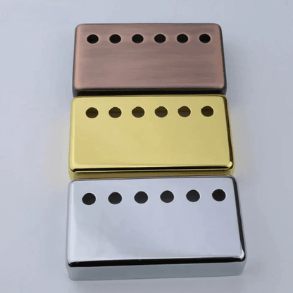 Humbucker Pickup Covers Set- Cupronickel Neck & Bridge Fit | Guyker