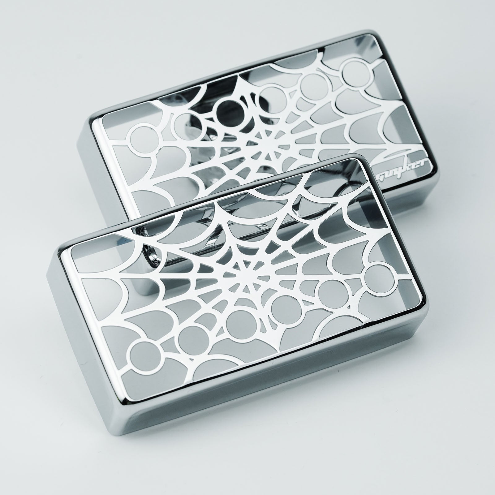 Humbucker Pickup Covers – Spider Web Hollow Style | Guyker